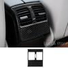 For Mercedes W204 07-13 C Class Car Interior Moulding Carbon Fiber Rear Air Condition Vent Cover Trim Air Outlet Decor