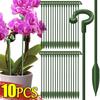 10/1 шт. Пластиковые опоры для растений, палочки, подставка для цветов, многоразовая защита, фиксированные инструменты, садовые принадлежности, держатель для овощей, кронштейн