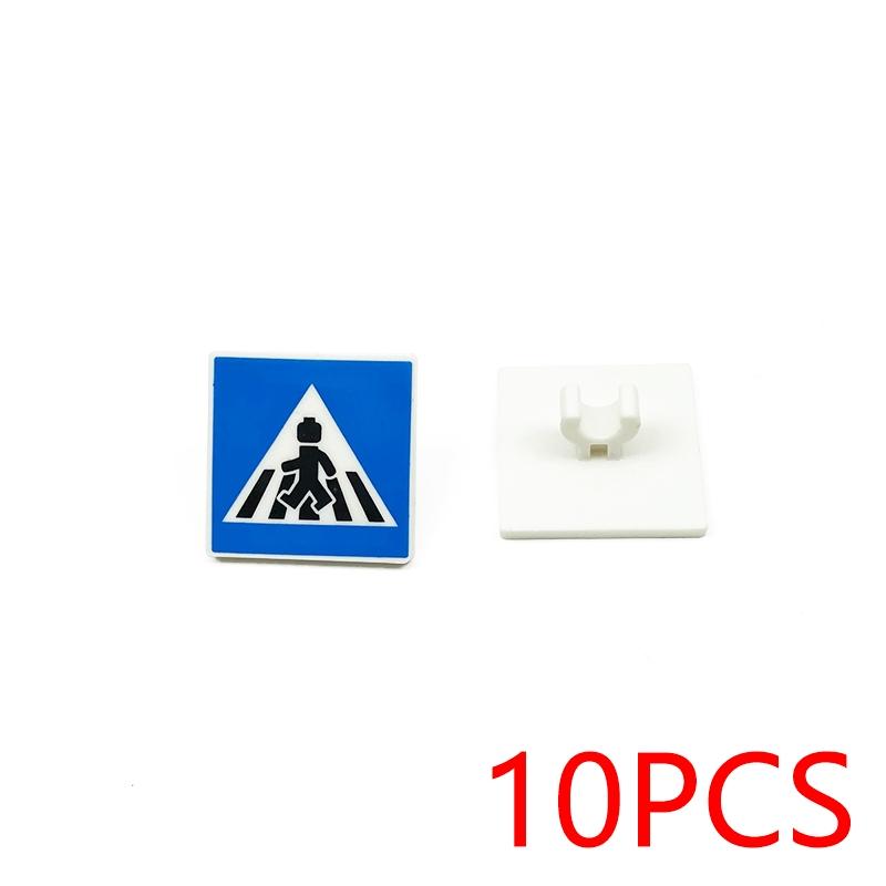 MOC Печатная плитка ИгрушкаСовместимые Кирпичи Аксессуары Строительные Блоки Город ПК Телефон Часы Пицца Детали Кирпичи Дети Дети