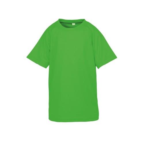 Spiro Childrens Boys Performance Aircool T-Shirt