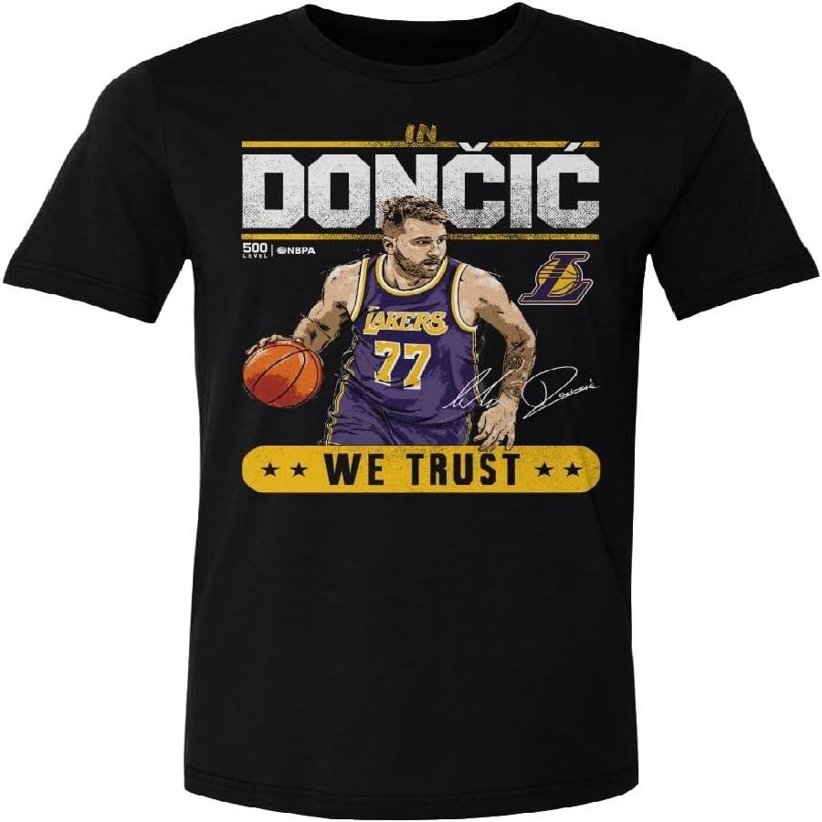 Футболка 500 LEVEL Luka Doncic Los Angeles Lakers - Лука Дончич Лос-Анджелес Лейкерс Доверие