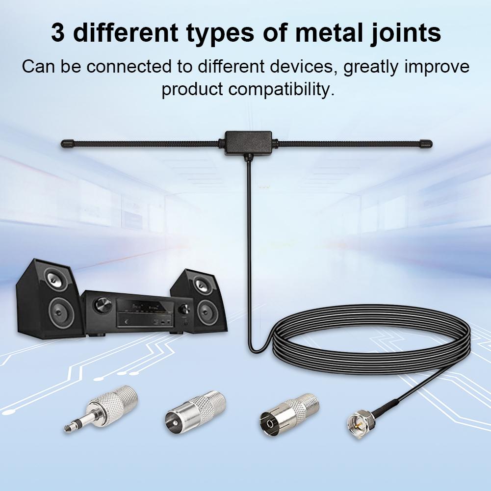 Универсальная автомобильная стерео AM FM дипольная антенна со скрытым клеевым креплением AM FM радио антенна FM антенна с рогом