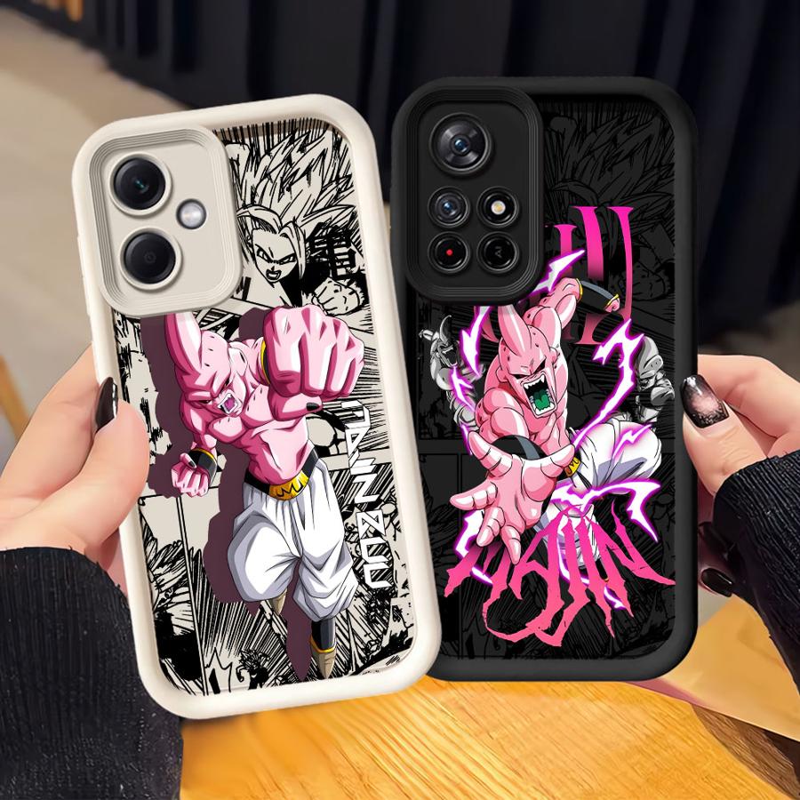 Мягкий чехол для телефона для Xiaomi Redmi Note 12s 10 11 12 Pro 13 14 Pro Plus 11s Dragon Bll Majin Buu