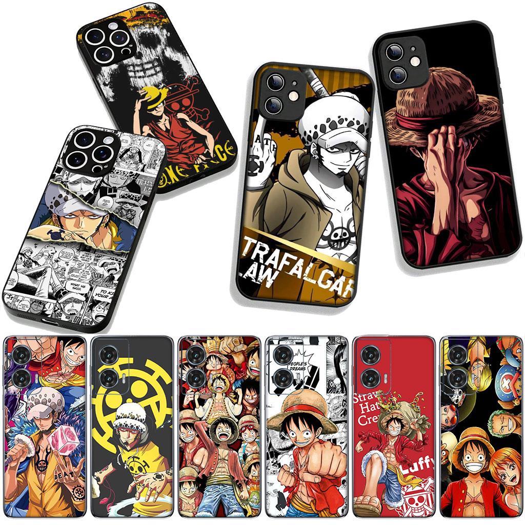 Cover for Apple iPhone 16 15 14 Plus 13 12 Mini 17 Pro Max + ProMax 16E Air Phone Case Trafalgar Water One Pieces Luffy Law