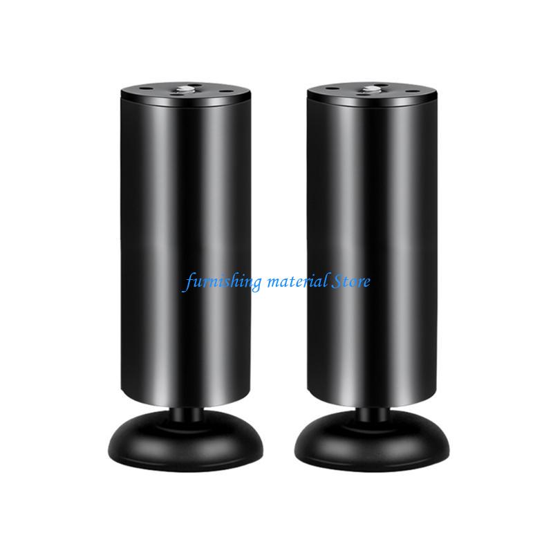 Y5GD 2 Pack Adjustable Height Bed Support Legs for Bed Frame/Bed CenterSlat Metal Adjustable Furniture Legs for Bed/Sofa