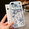 Чехол Красная Акула с принтом медузы для iPhone 17 Pro Max Гибридный TPU+PC Прозрачная задняя панель Жесткая крышка для iPhone 16 15 14 13 Pro Max