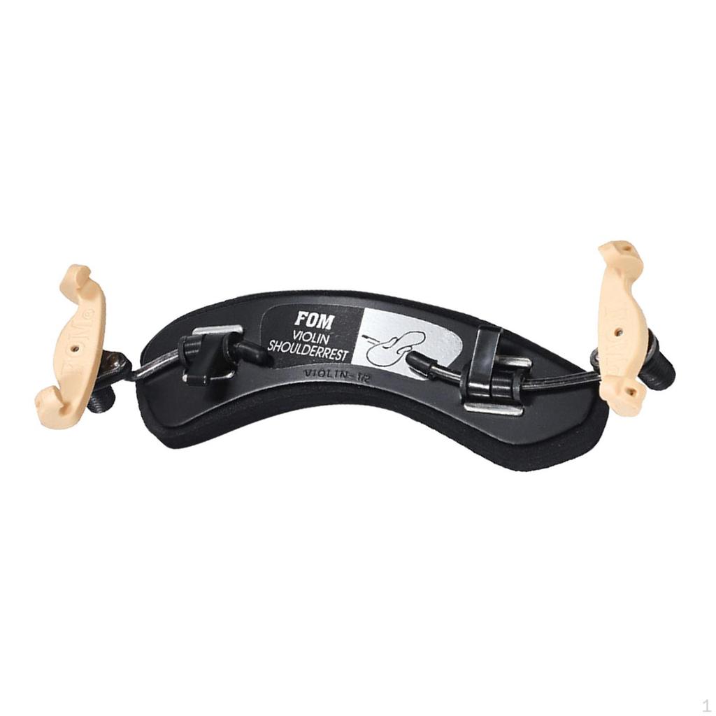 Shoulder Pad for , Ergonomic, Comfortable Sponge Pad, Adjustable Feet, Violin Accessories