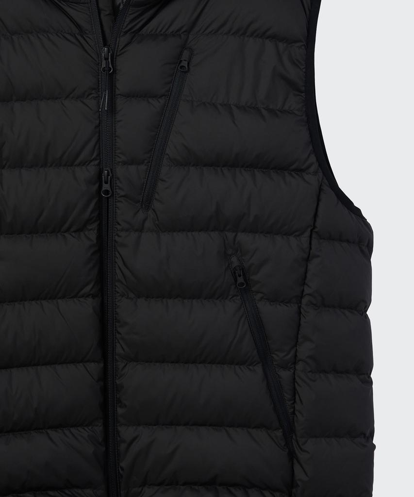 Musinsa Standard [City Leisure] Hooded Light Down Vest [Black]