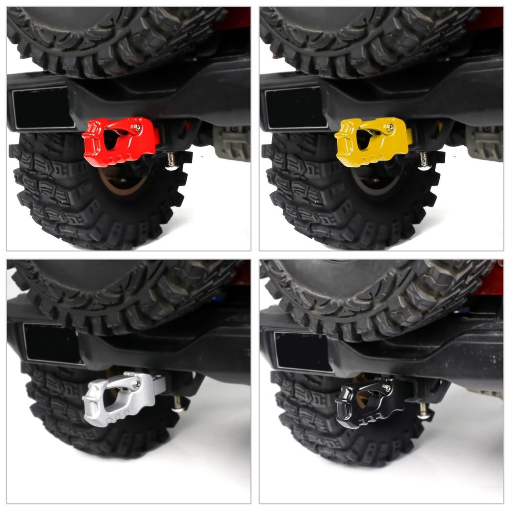 Портативный прочный цинковый сплав буксирный крюк для прицепа с приемник с 1 10 игрушечными гусеничными машинами для бытовых принадлежностей