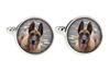 Malinois Belgian Shepherd Dog - cufflinks, a shirt accessory, a shirt pendant from the Art-Dog brand