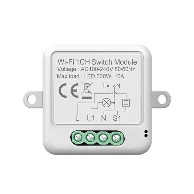 Tuya Zigbee WiFi DIY Smart Switch Breaker APP Remote Timing Wireless Control Relay Automation Modules Alexa Google Home Voice