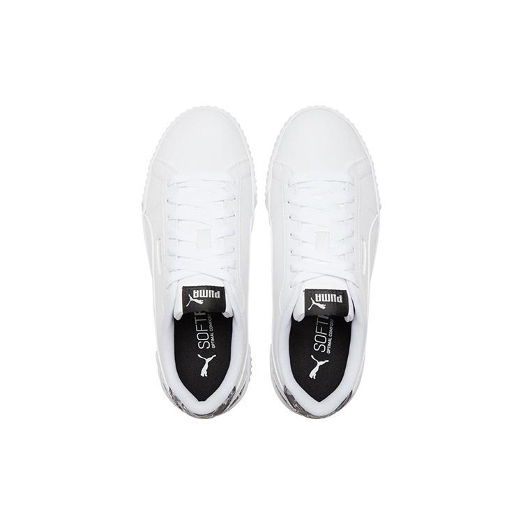 (WMNS) PUMA Carina Crew Untamed Su Для Повседневной Обуви Белый/Черный Женские 375960-02