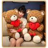 Adorable Emotion Hugging Teddy Bear Plush Toy Soft Cuddle Pillow Birthday Gift