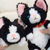 Animal Curly Cat Doll Pendant Wrist Pad German Curly Cat Plush Doll  Home Decor