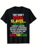 HOT! Black History Month Melanin African T-Shirt