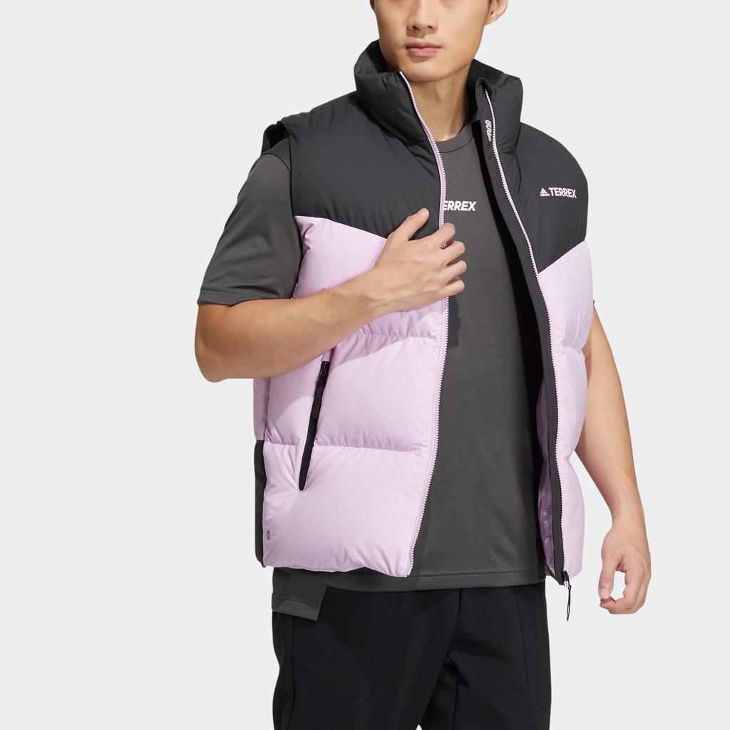 adidas Жилеты Унисекс Розовый Стойка Умеренный Другое HR8435