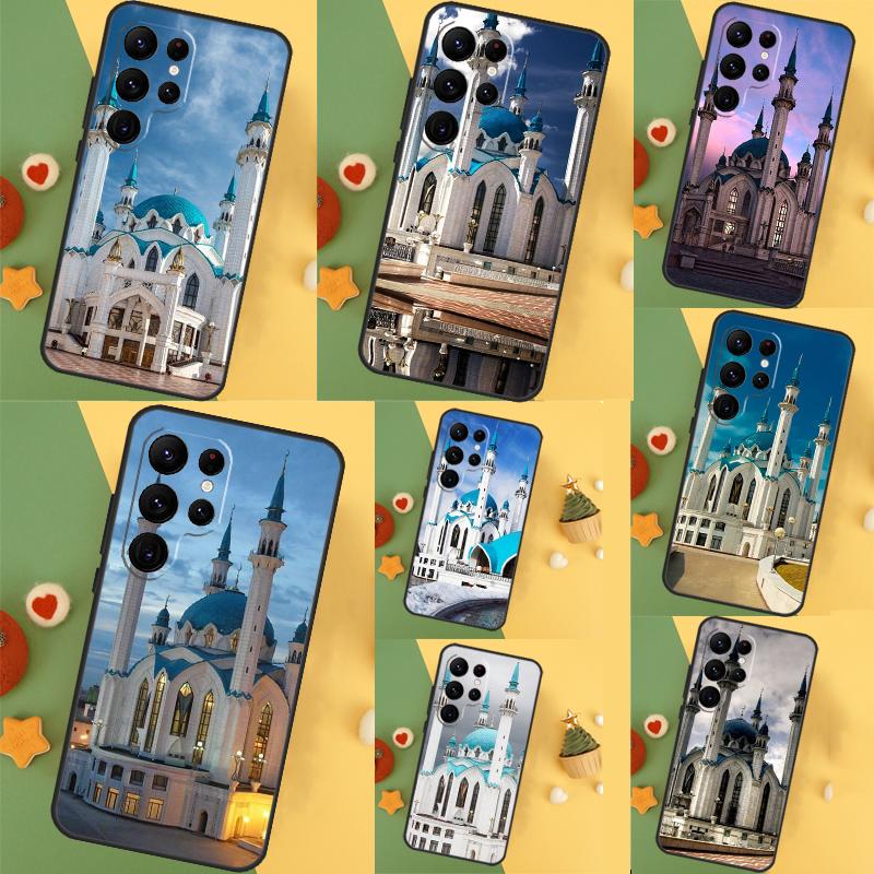 Мечеть Кул-Шариф Казань Россия Чехол Для Samsung Galaxy S24 Ultra S23 S22 Plus S21 S20 FE S8 S9 S10 Note 10 20 Ultra Чехол
