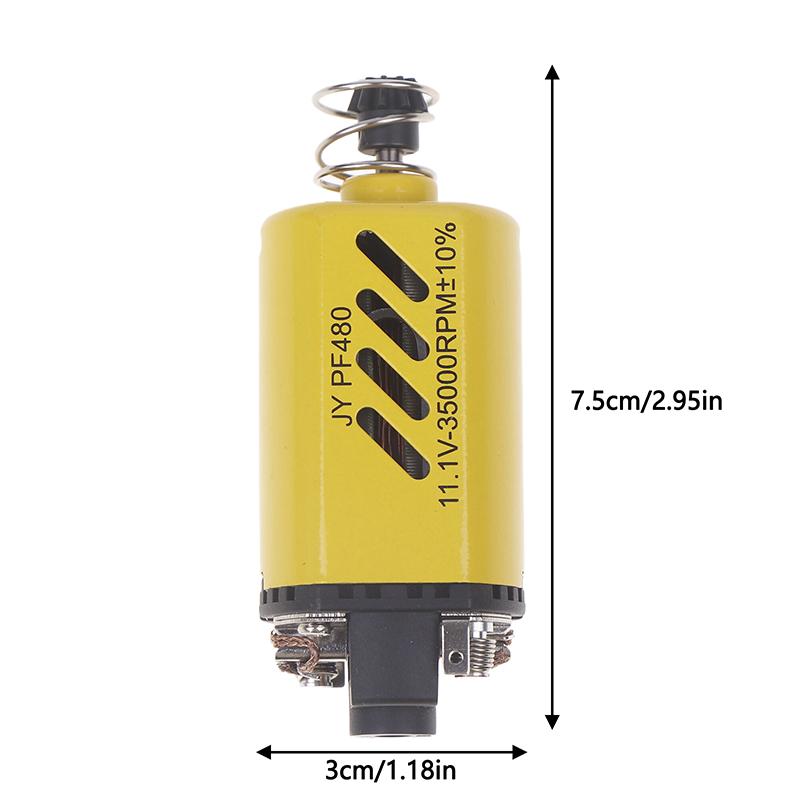 35000 об/мин двигатель AEG с высоким крутящим моментом 11,1 В 35000 скоростной двигатель с длинной осью Airsoft M16M4 Jingji Sijun Jiqu Jm двигатель AEG