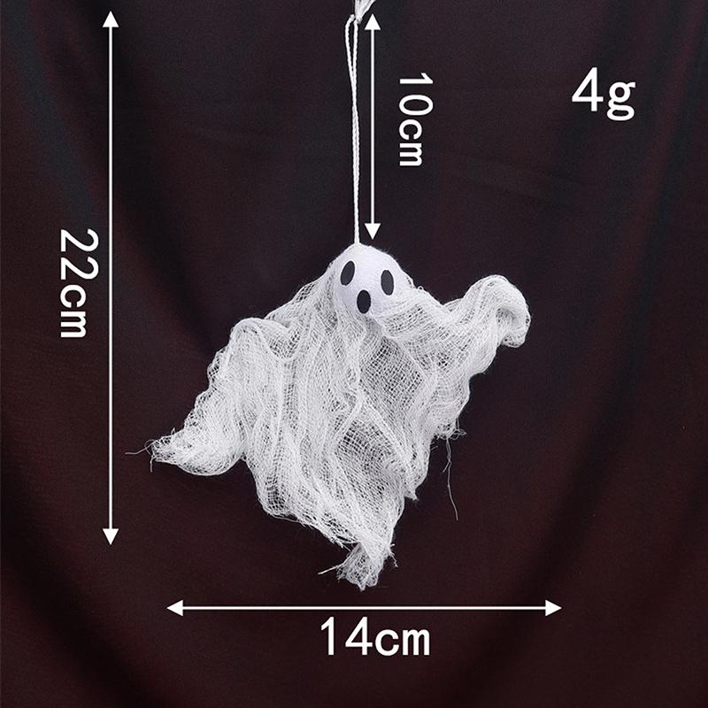 6/12/24 шт. Баннер с привидениями на Хэллоуин, подвесной декор, жуткий реквизит с привидениями для вечеринки, украшение на Хэллоуин