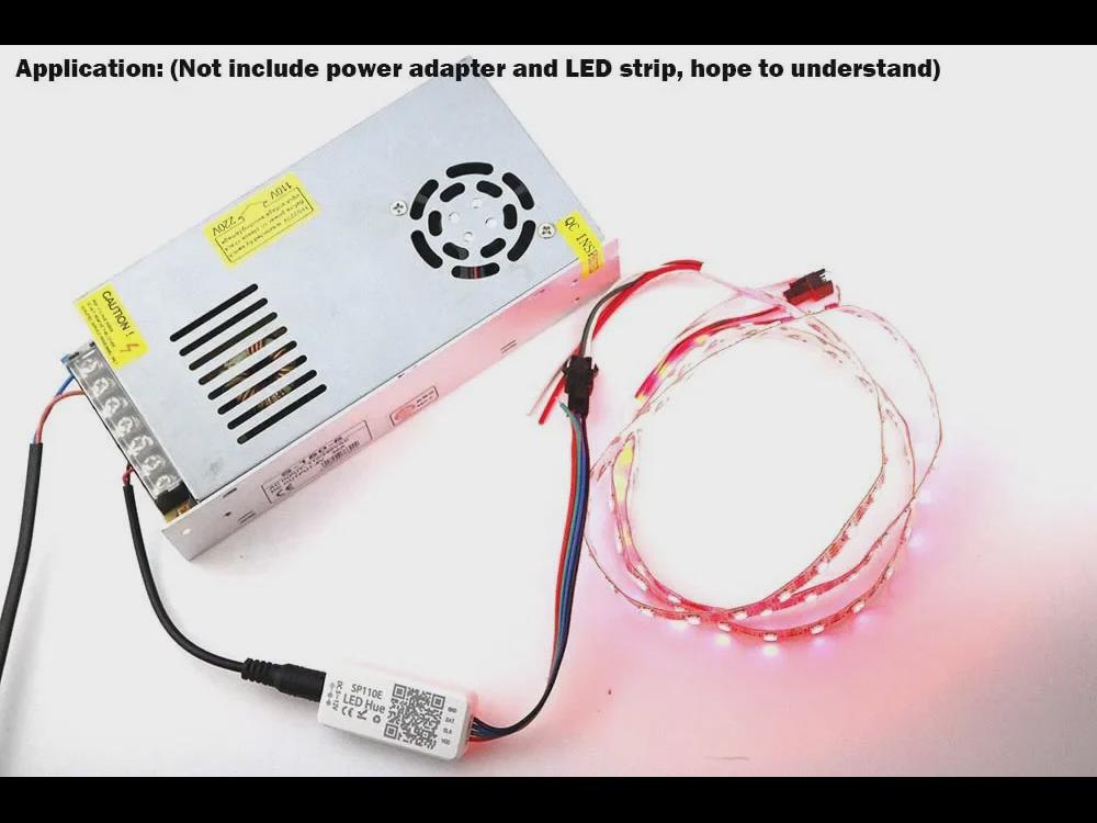 Контроллер цвета Bluetooth SP110E для светильников WS2811/2812 — совместим с мобильным приложением