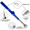 Telescopic Golf Swing Practice Stick with Non-slip Rubber Handle Ergonomic Grip Golf Swing Trainer Golf Training Aid