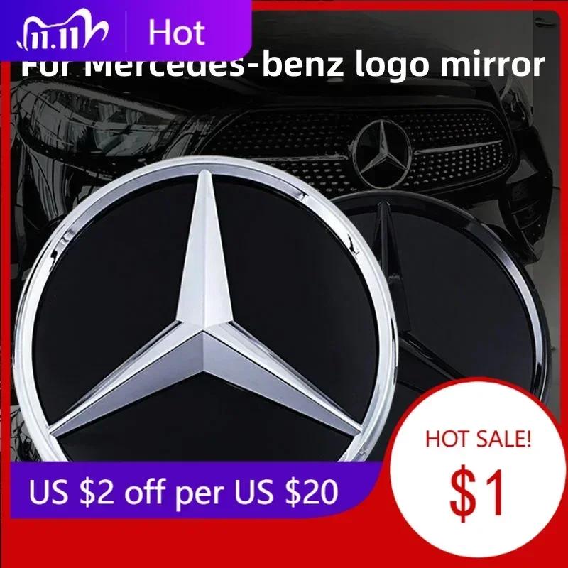 Автомобильная наклейка для Mercedes Benz 3D ABS логотип Звезда на передней решетке значок зеркало низ для Mercedes-Benz W167 GLC GLE CLS 2020