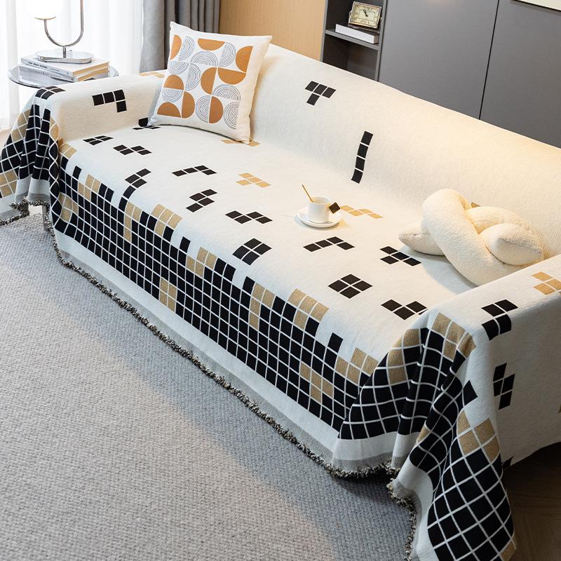 Sofa Cover Cloth All-Inclusive Universal Sofa Cover Dust Towel Sofa Cushion Four Seasons Universal Cover Blanket