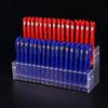 Acrylic Mark Pen Holder Transparent Makeup Brush Holder Stationery Display Shelf  Office/School