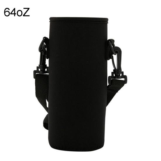 Портативный держатель для бутылки с водой, изолированный чехол для чашки, держатель для сумки с ремешком