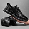 Популярные кожаные кроссовки Мужская весенняя повседневная спортивная обувь
