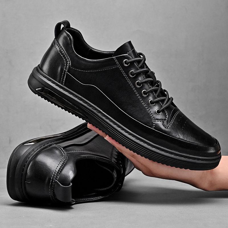 Популярные кожаные кроссовки Мужская весенняя повседневная спортивная обувь