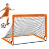 Small Portable Soccer Goals for Kids Backyard Practice Soccer Net Children Soccer Nets Beach Garden Football Training Equipment