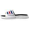 Adissage Casual Comfortable Rubber Sole Non-Slip Slide Sandals Unisex Footwear White Blue Red FY8152