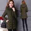Women Winter Parkas Down Cotton Jacket Thicken Warm Slim Hooded Outerwear Female Cotton Padded Coats Casual Outwear