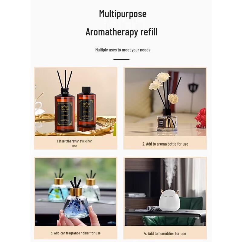 Пятизвездочный отель Шангри-Ла Набор сменных картриджей с эфирным маслом для диффузора без пламени