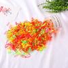 500 Pcs Disposable Headband Children Small Rubber Band Colorful Hair Rope Transparent High Elasticity Canned Hair Loop Headband