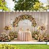 1 шт. Элегантный цветочный арочный полиэстеровый фон для свадеб, праздничных вечеринок, домашних и садовых торжеств, студийного фона и мероприятий на открытом воздухе