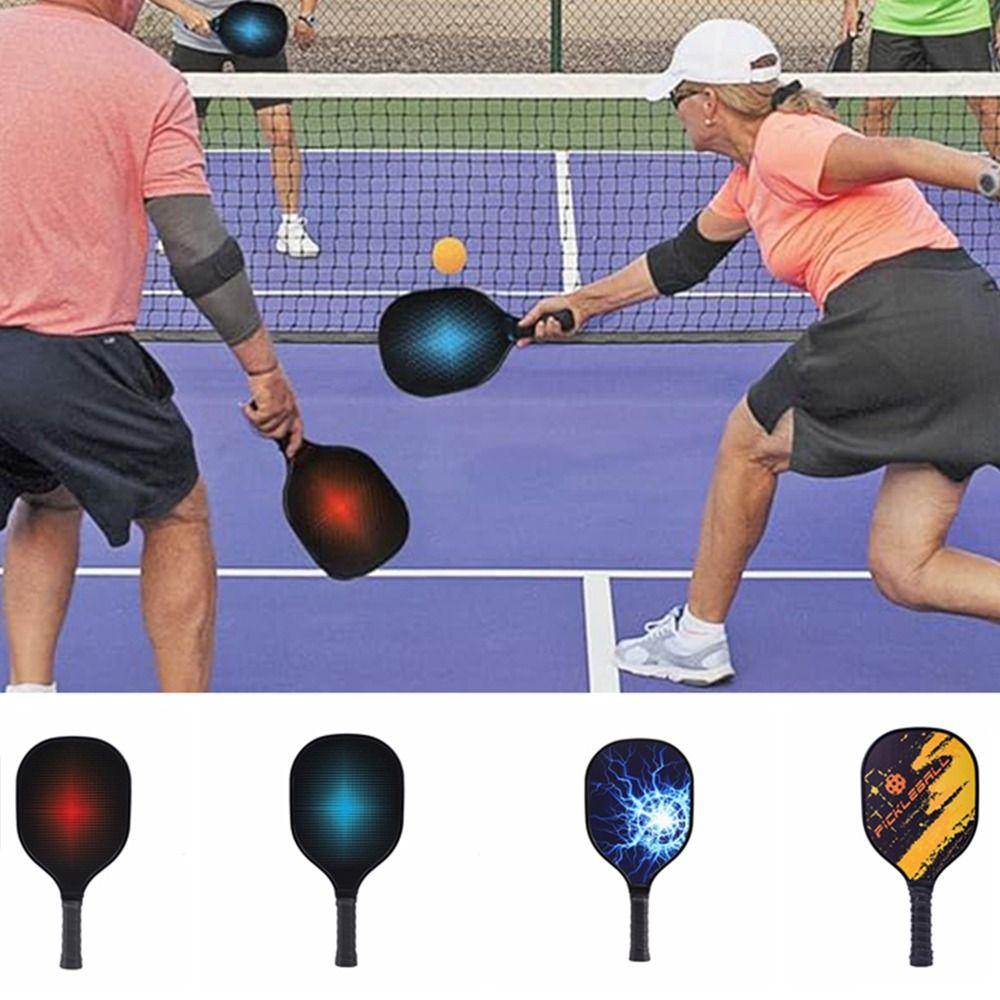 Рифленая ручка Ракетка для пиклбола Деревянное тренировочное оборудование для пиклбола Весла для пиклбола Мужчины