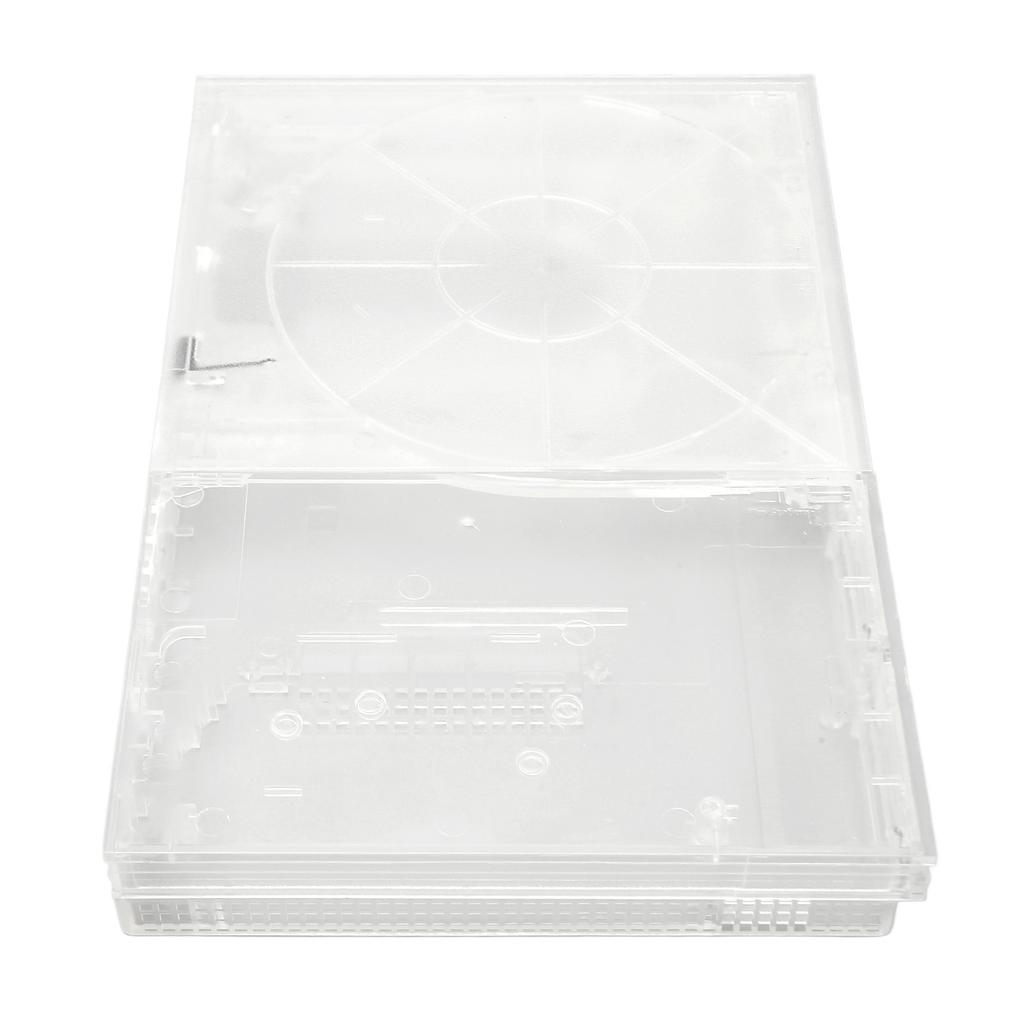 for PS Slim Clear Case DIY Replacement Transparent Game Console Shell for Retro Video Game Console Accessories for 7XXXX
