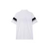 Fila Полосатая повседневная футболка-поло с коротким рукавом для мужчин Футболки-поло Стандартный-Белый F11M321105BWT