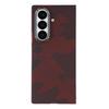 For Samsung Galaxy Z Fold7 5G Magnetic Case Aramid Fiber Camouflage Pattern Phone Cover with Metal Lens Frame