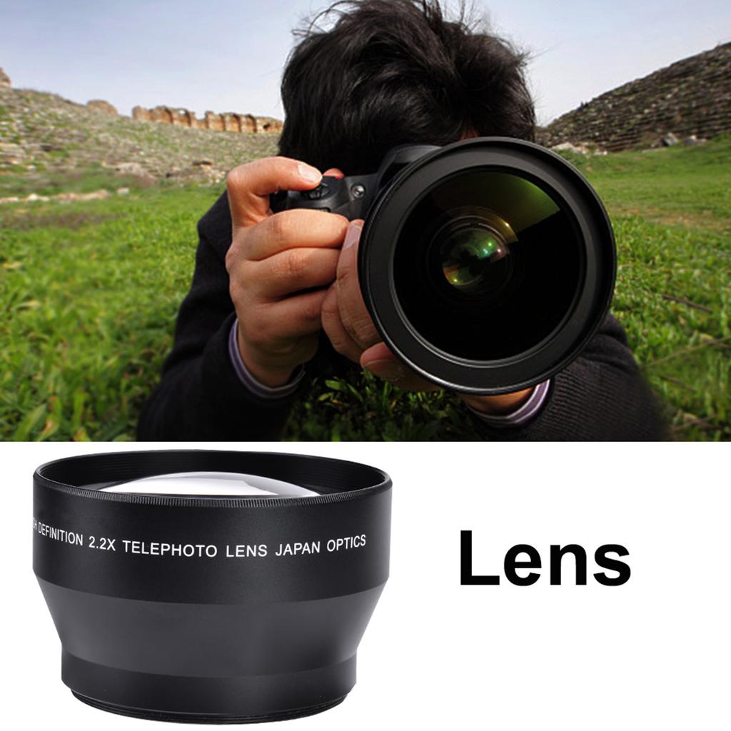 67mm 2.2X Universal Teleconverter Lens DSLR Cameras Accessory