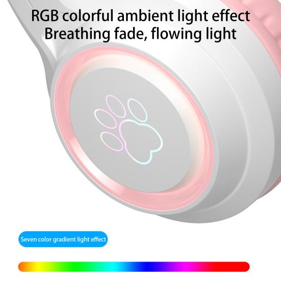 Проводные наушники 360-градусный объемный звук шумоподавление с микрофоном RGB