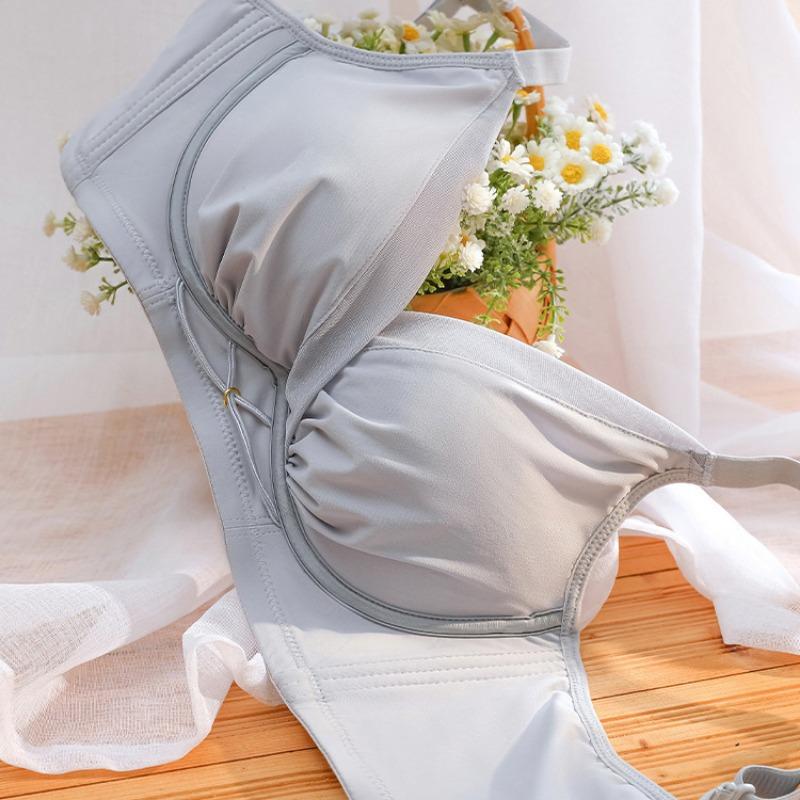 Underwear Gathered Thickened Adjustable Side Breasts Anti-sagging Non-steel Ring Bra