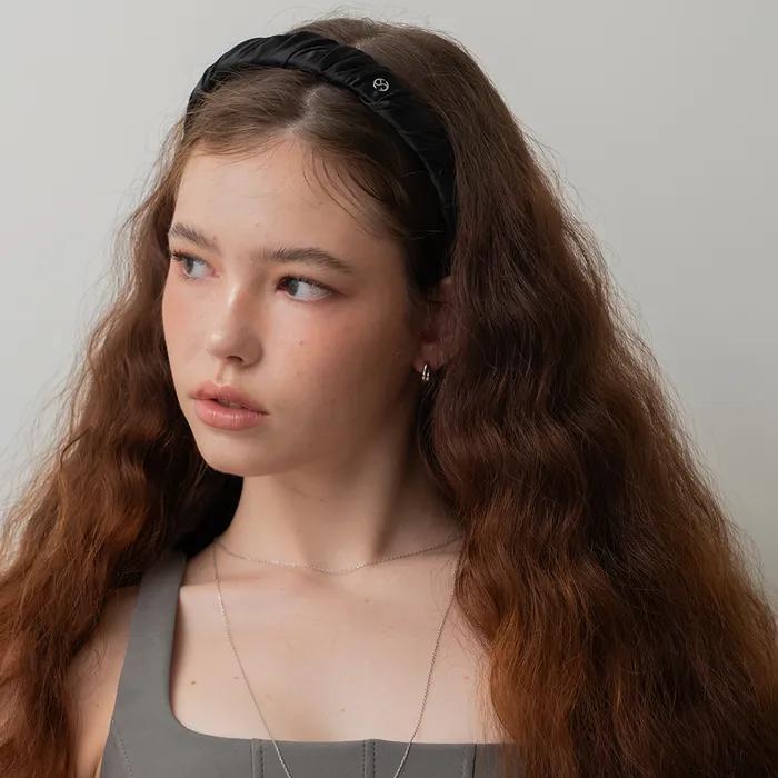 Повязка на голову с узором из сборок, Elle