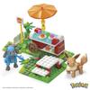 MEGA Pokemon Adventure World Picnic On the Hill with Eevee and Riolu and Table of Block 163 Years Old and HDL80 ~Parasol Set~ [Block Set] [Number
