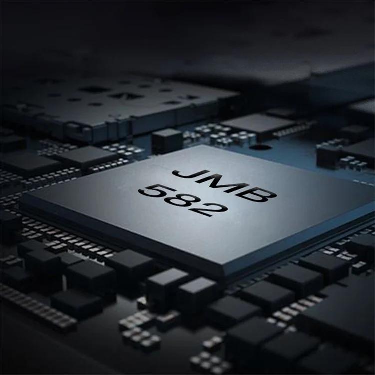 TXB116 SATA Карта расширения жесткого диска PCI-E 3.1 на 2-портовый SATA 3.2 6 Гбит/с Адаптерная карта (чип: JMB582)