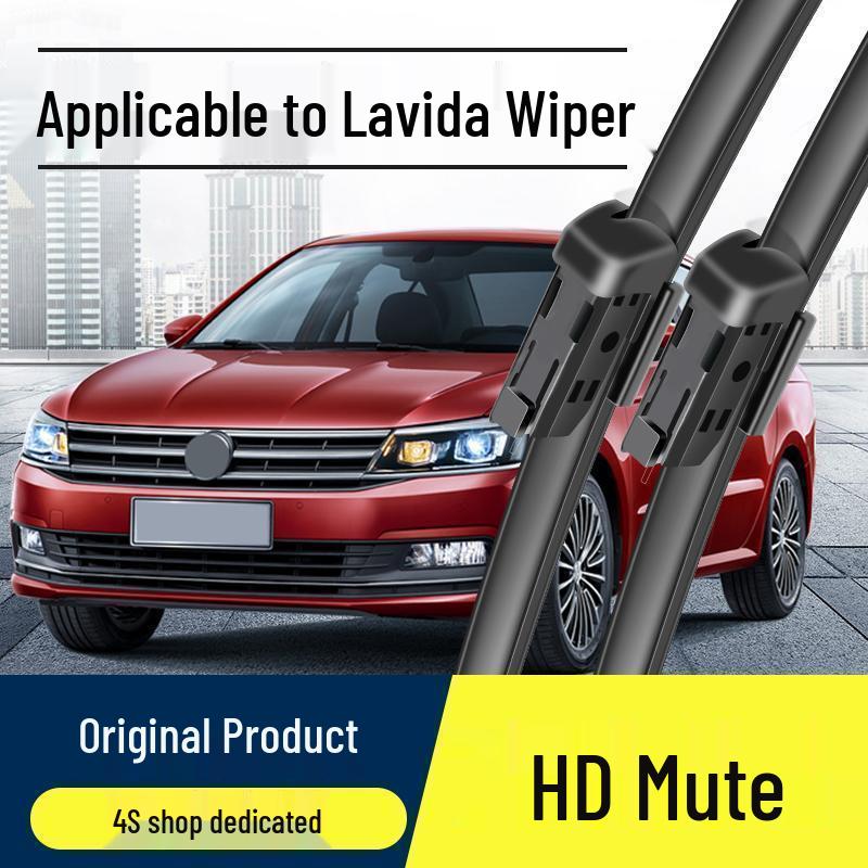 Бескаркасная бесшумная передняя щетка стеклоочистителя Volkswagen Lavida с оригинальной резиновой полосой