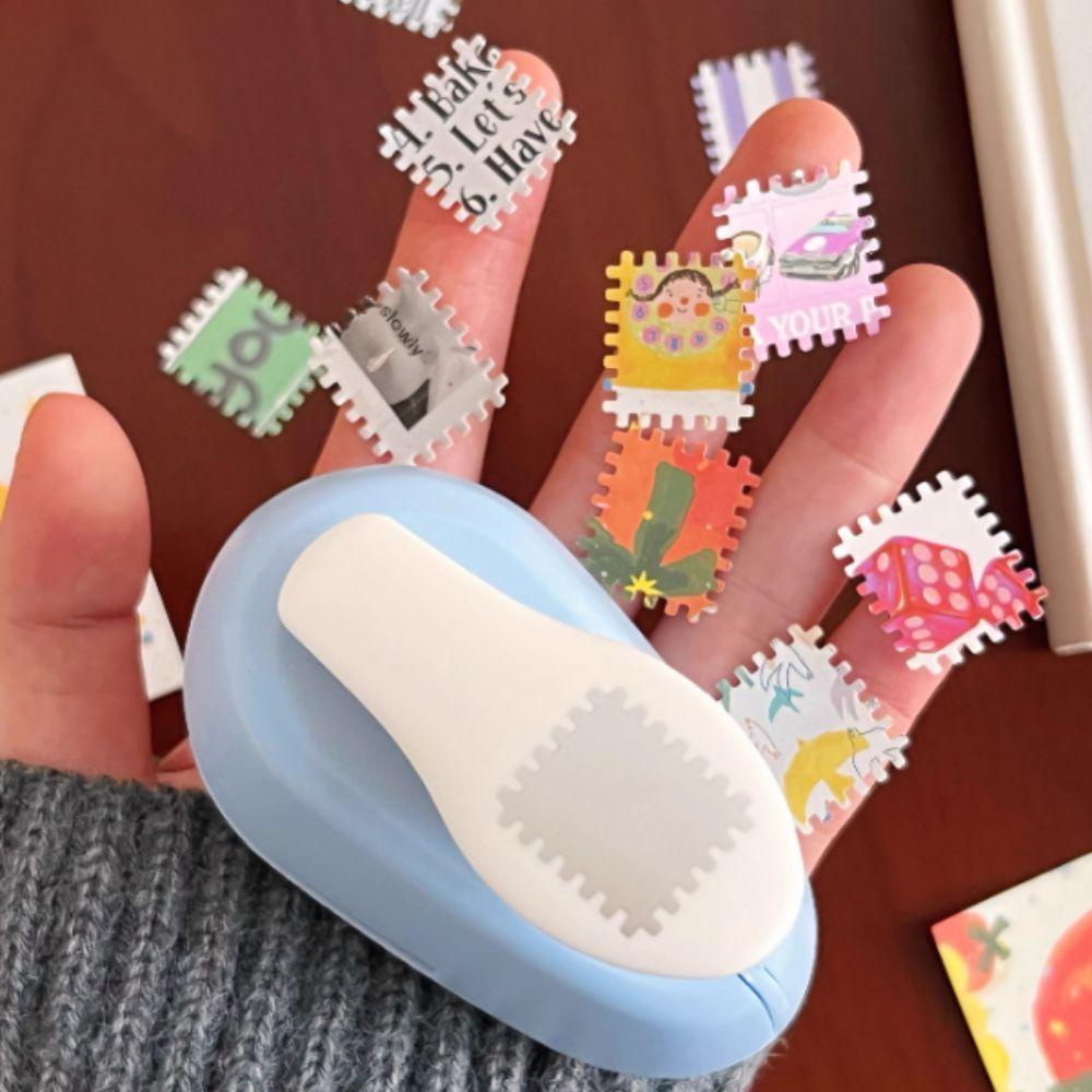 Stamp Shape Embossing Machine Hole Puncher Toothed Puncher Embosser Scrapbooking