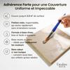 Sous-couche Acrylique - CREATIVE DECO - Gesso Beige - 500 ml - Non toxique - Séchage rapide